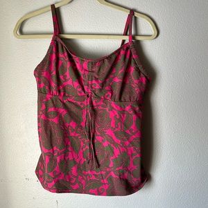 Tankini top Lands End size 8